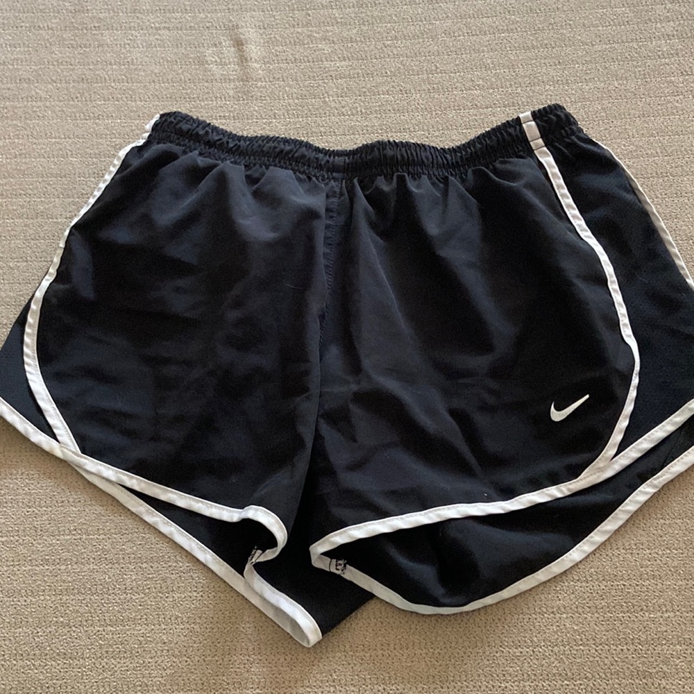 Nike black running shorts